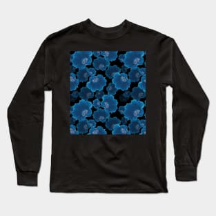 Blue flowers Long Sleeve T-Shirt